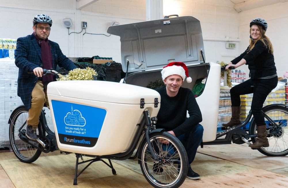 Birmingham's e-cargo bike pilot launches to support community food deliveries | Highlight - Vimarsana News